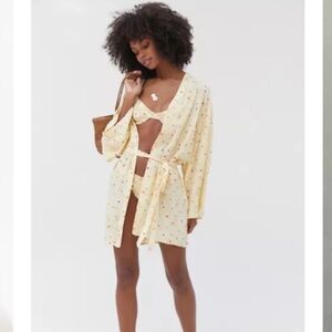 NWT billabong swimsuit cover up/robe